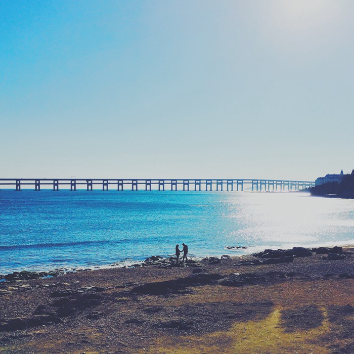 陪你一起去看海_唯美海边风景图片_WWW.TQQA.COM