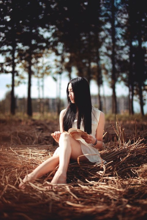 你好，夏天 意境治愈系小清新女生图片_WWW.TQQA.COM