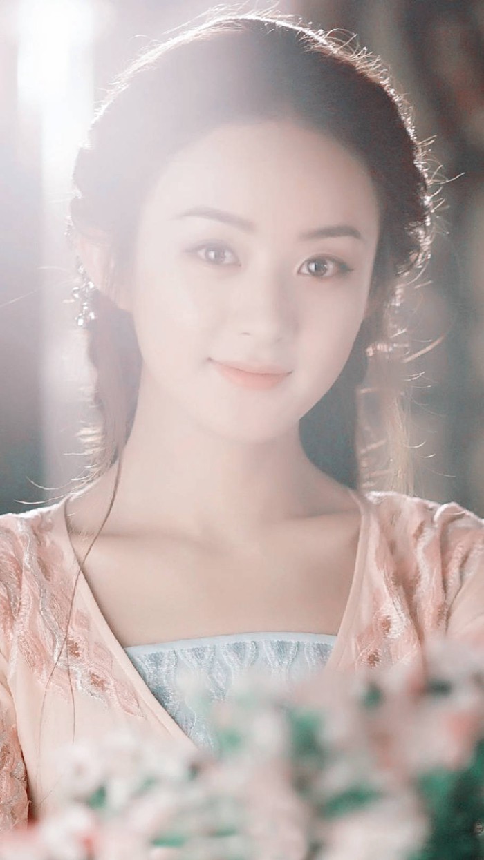 古装扮相的赵丽颖仙女气十足哦_WWW.TQQA.COM