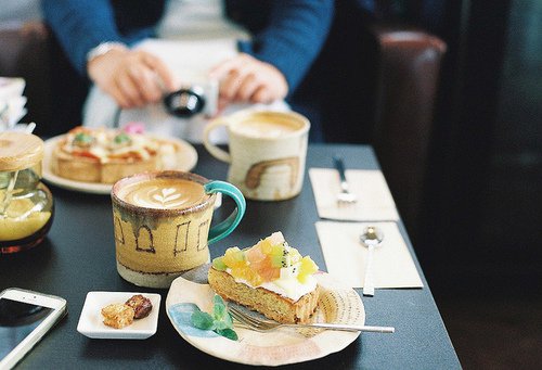 吃货遇到小清新，实在没办法控制_美食图片_WWW.TQQA.COM