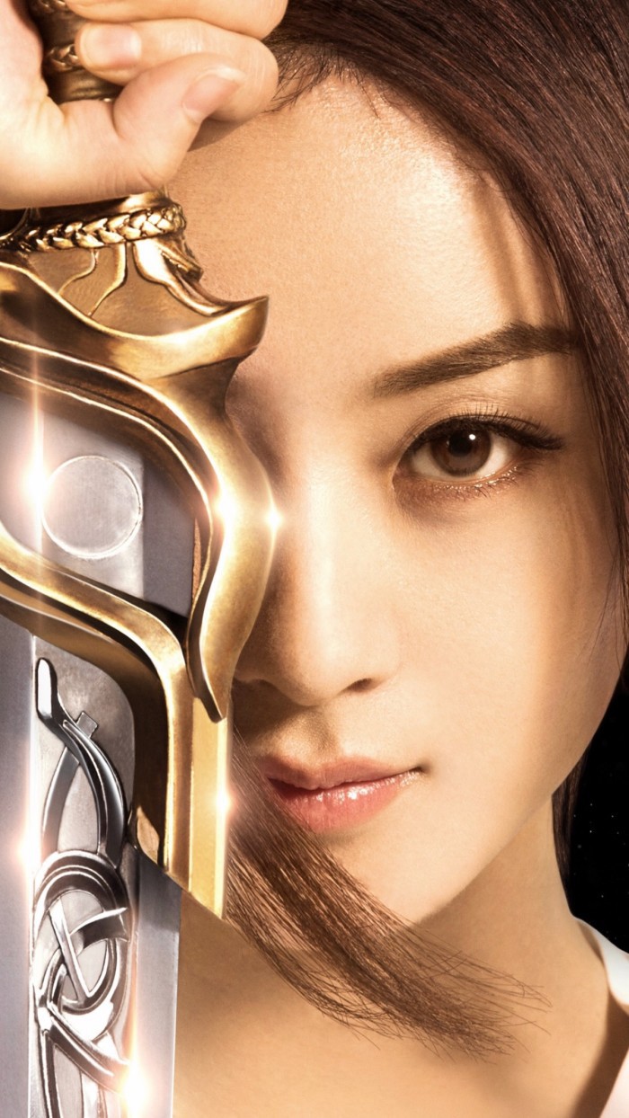 古装扮相的赵丽颖仙女气十足哦_WWW.TQQA.COM