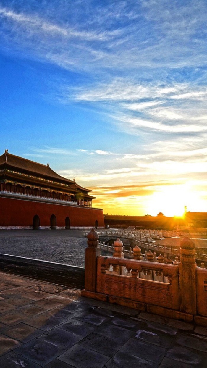 生机盎然的故宫紫禁城风景图片_WWW.TQQA.COM