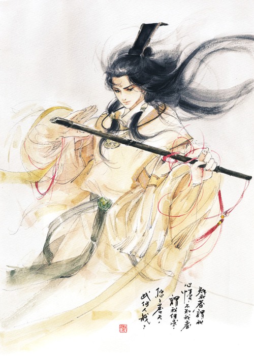 我是无可救药的古风控  古风插画_WWW.TQQA.COM