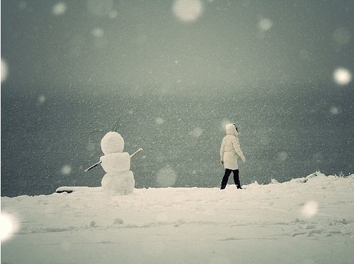 这个冬天 只剩我一个的兵荒马乱 好看的雪景小清_WWW.TQQA.COM