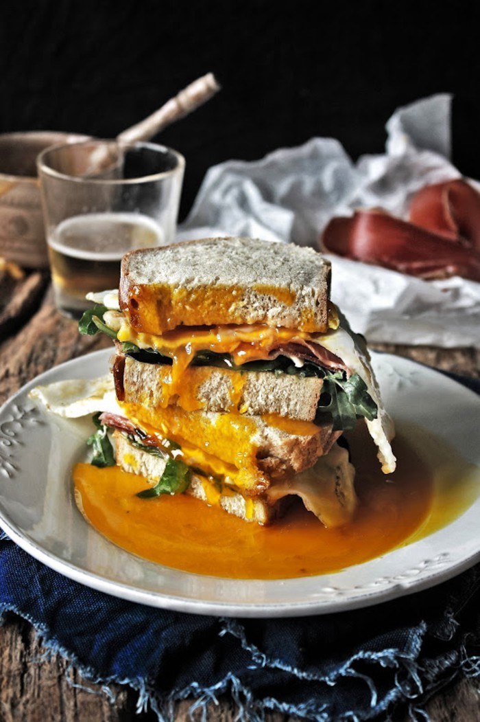 这片三明治sandwich被我承包了_美食唯美图片_WWW.TQQA.COM