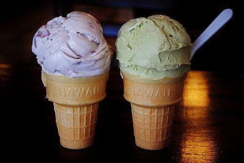 以冰淇淋为题材的小清新图片_WWW.TQQA.COM