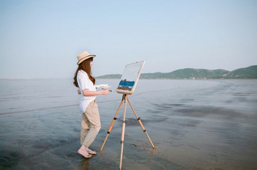 请再让我为你画张画 -小清新_WWW.TQQA.COM