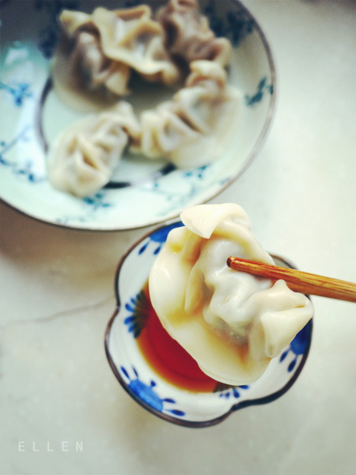 传统美食饺子的小清新美图图片_WWW.TQQA.COM
