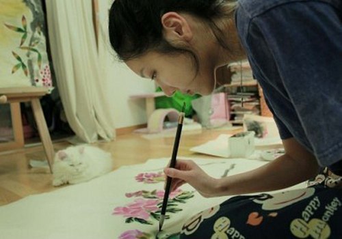 请再让我为你画张画 -小清新_WWW.TQQA.COM