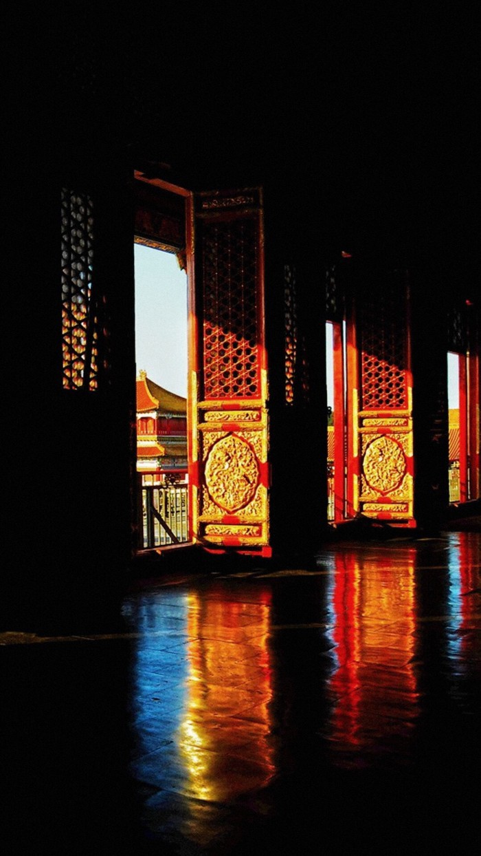 生机盎然的故宫紫禁城风景图片_WWW.TQQA.COM