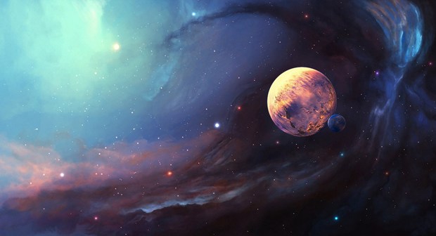 唯美深邃的星球太空高清美图打包_WWW.TQQA.COM
