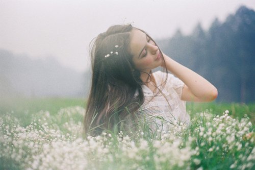 最宁静而有力量的爱就是爱自己 -小清新图片_WWW.TQQA.COM