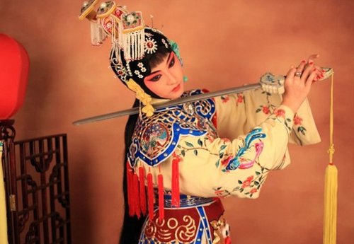 我只是个戏子 -中国风美图_WWW.TQQA.COM