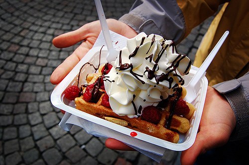 一组冰淇淋题材的小清新图片_WWW.TQQA.COM