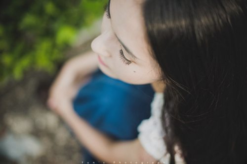 一个你看不见的我 唯美女生治愈系图片_WWW.TQQA.COM