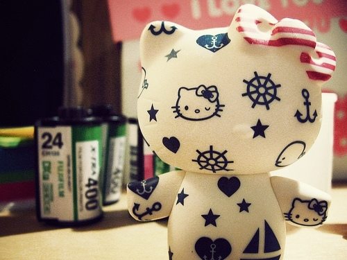 一组hello kitty主题的lomo图片_WWW.TQQA.COM