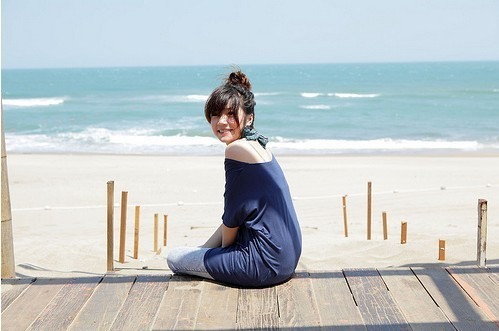 活着不是给别人看的  日系风格海边唯美图片_WWW.TQQA.COM