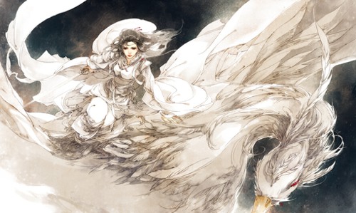 我是无可救药的古风控  古风插画_WWW.TQQA.COM