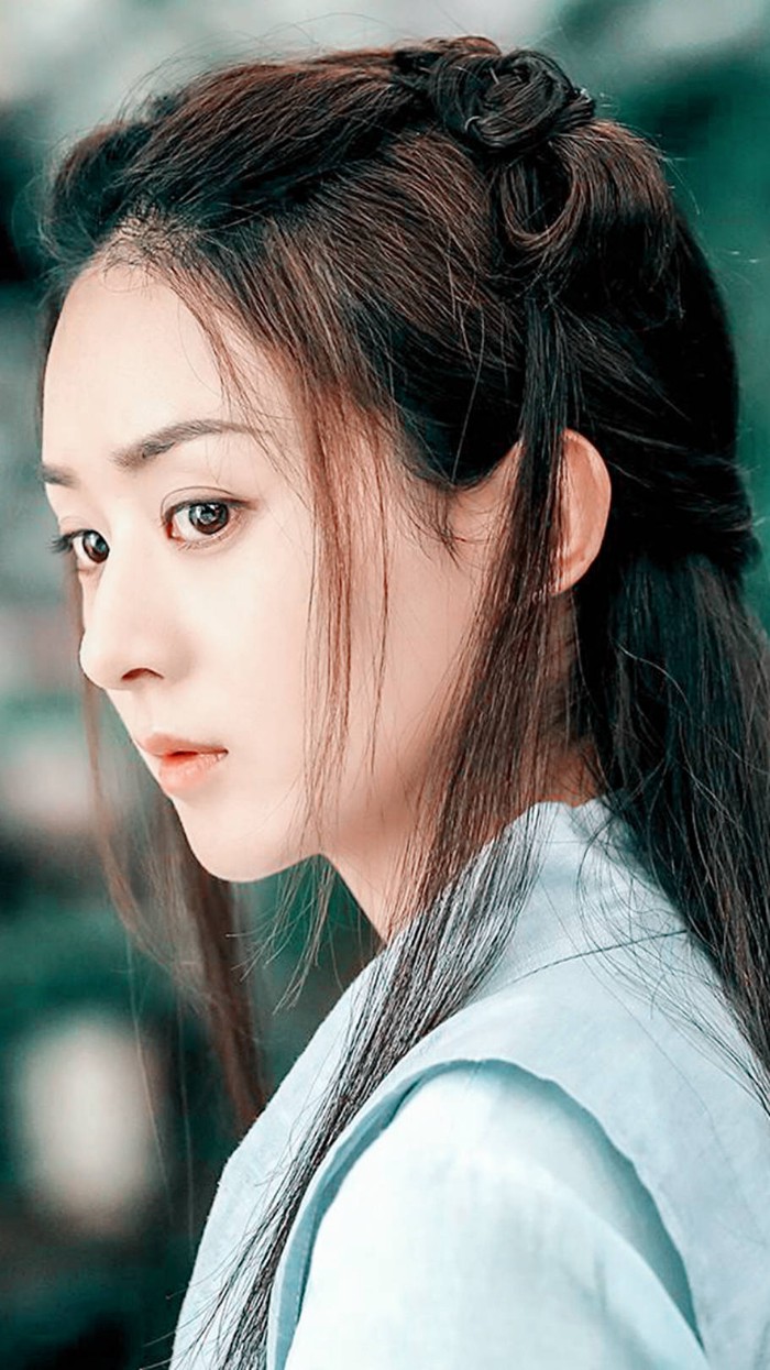 古装扮相的赵丽颖仙女气十足哦_WWW.TQQA.COM