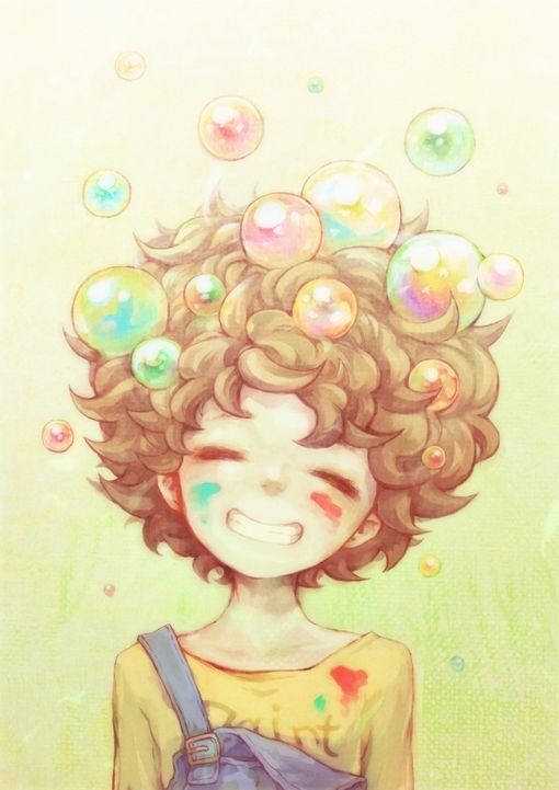 似花一般的女子 -插画_WWW.TQQA.COM