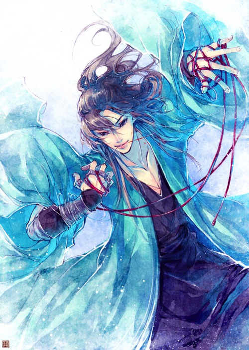 我是无可救药的古风控  古风插画_WWW.TQQA.COM