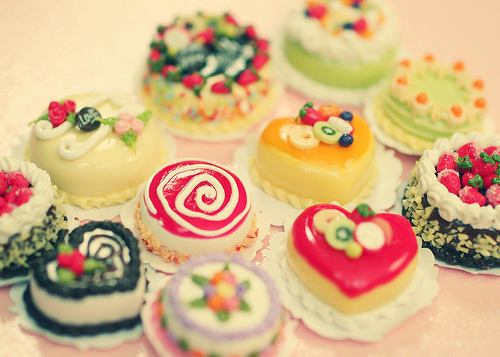 一组优美的甜点LOMO图片_WWW.TQQA.COM