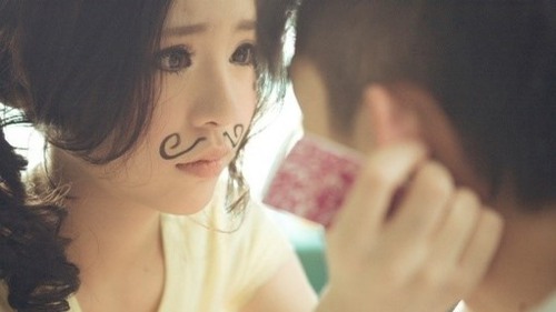 渐行的时光里一直有你 有爱的治愈系情侣唯美图_WWW.TQQA.COM