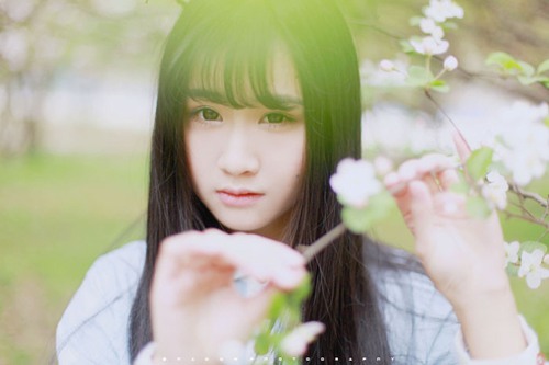 一旦它滴入大海，它便成了海 甜美的女生美图_WWW.TQQA.COM