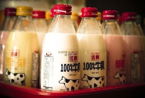 好看的瓶子里装着好喝的饮料 唯美小清新图片_WWW.TQQA.COM