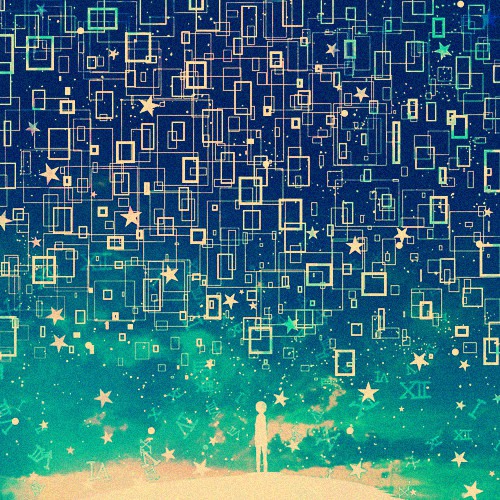 一些散乱的插画图片，没有主题，但很唯美很有_WWW.TQQA.COM