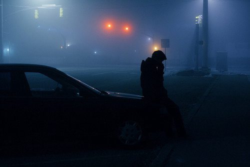 无法安睡的夜晚，天亮了说晚安 唯美夜景图片_WWW.TQQA.COM