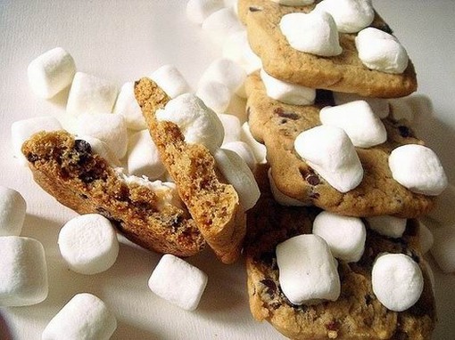关于圆圆扁扁好吃的曲奇饼干Cookies的唯美美食图_WWW.TQQA.COM