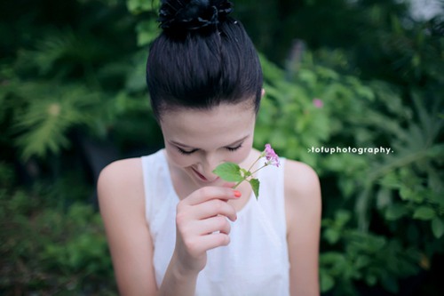 我只要你，就这么简单  甜美日系女生图片_WWW.TQQA.COM