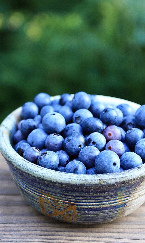 和水果蓝莓有关的小清新唯美图片_WWW.TQQA.COM