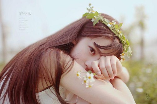 一组美美的治愈系小清新女生图片_WWW.TQQA.COM
