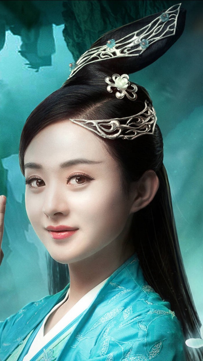 古装扮相的赵丽颖仙女气十足哦_WWW.TQQA.COM