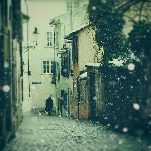 这个冬天 只剩我一个的兵荒马乱 好看的雪景小清_WWW.TQQA.COM