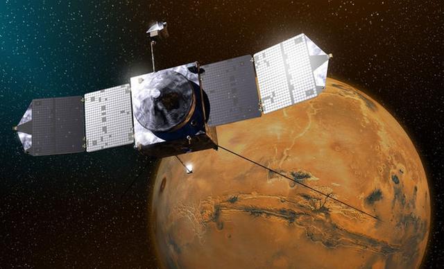 美国宇航局纪念火星探测器“马文号”工作两周_WWW.TQQA.COM