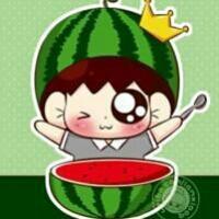 95后夏天吃西瓜情侣头像:小清新:愿意为你改变_WWW.TQQA.COM