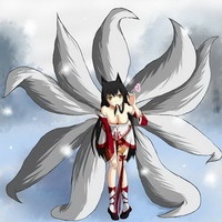 lol九尾妖狐图片头像:lol九尾妖狐卡通人物大全_WWW.TQQA.COM