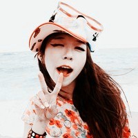 侧脸个性女生头像_WWW.TQQA.COM