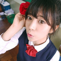 韩国90后小美女清新头像:爱你无边无际_WWW.TQQA.COM