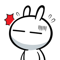 兔斯基搞怪表情头像:快乐地久天长_WWW.TQQA.COM