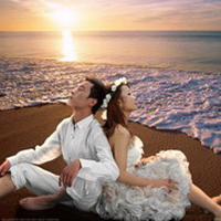 形影不离的幸福情侣QQ头像一对_WWW.TQQA.COM