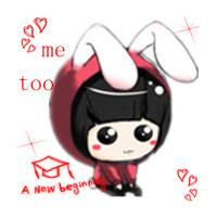卡通带字人物情侣头像大全:最美的是明天_WWW.TQQA.COM