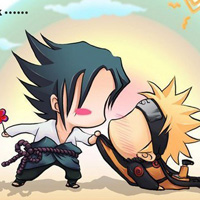 动漫火影忍者卡通人物头像:Q版鸣人佐助QQ头像_WWW.TQQA.COM