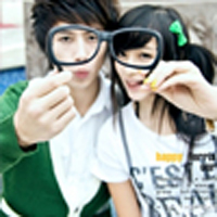 可爱的情侣头像:一对_WWW.TQQA.COM