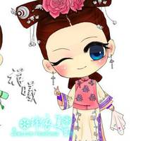 明星qq头像刘诗诗Q版:挺萌挺可爱_WWW.TQQA.COM