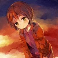 二次元女生头像半身:伤感_WWW.TQQA.COM