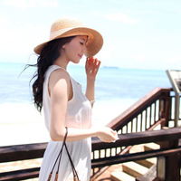 QQ唯美戴帽子女生头像:爱之深、恨之切_WWW.TQQA.COM